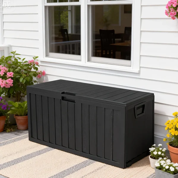 35 Gallon Large Outdoor Storage Box