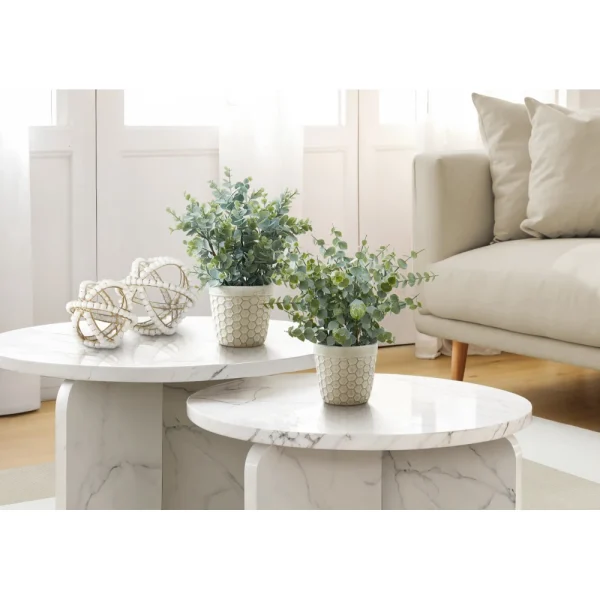 Artificial Plant, 13inch Tall, Eucalyptus Grass,