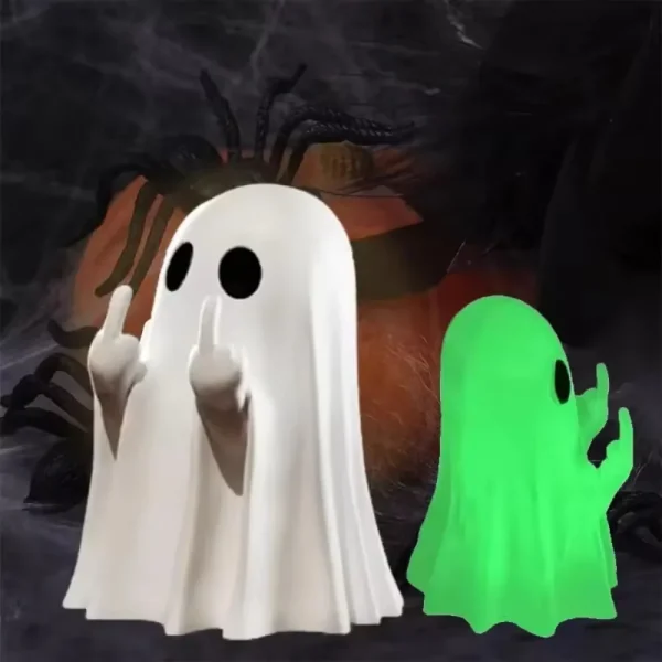 1 PCSCute Ghost Resin Statue